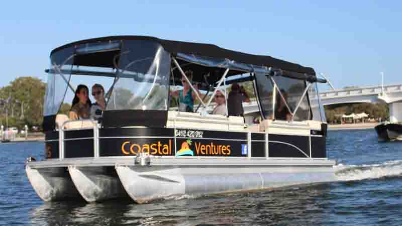 Full Day Pontoon Boat Hire - Coastal Ventures - Boat Hire ...